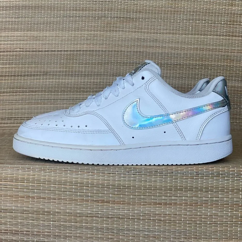 NIKE COURT VISION LOW Women – White/Multi-color size 7